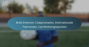 Read more about the article Brett Emerton: Clubprestaties, Internationale Toernooien, Carrièrehoogtepunten