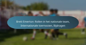 Read more about the article Brett Emerton: Rollen in het nationale team, Internationale toernooien, Bijdragen