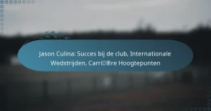 Read more about the article Jason Culina: Succes bij de club, Internationale Wedstrijden, Carrière Hoogtepunten