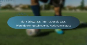 Read more about the article Mark Schwarzer: Internationale caps, Wereldbeker geschiedenis, Nationale impact
