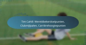 Tim Cahill: Wereldbekerdoelpunten, Clubmijlpalen, Carrièrehoogtepunten