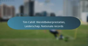 Read more about the article Tim Cahill: Wereldbekerprestaties, Leiderschap, Nationale records